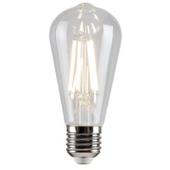 RABALUX LED filament, E27, ST64, 10W, átlátszó