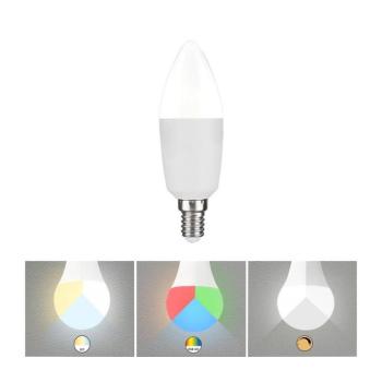 Rábalux , 1980 , SMD-LED , Okos izzó , fehér , IP20 , E14 , 3000-6500K , 5W kép