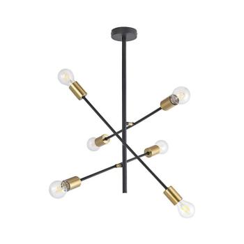Rabalux 2104 - Csillár rúdon LANNY 6xE27/15W/230V 2104 kép