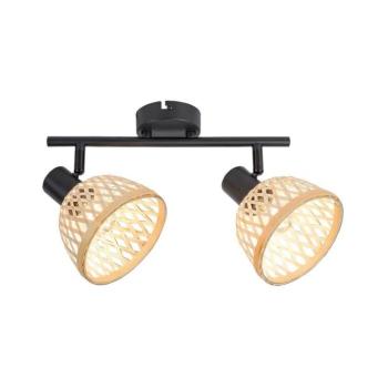 Rabalux 3134 - Spotlámpa RATTAN 2xE14/15W/230V rattan 3134 kép