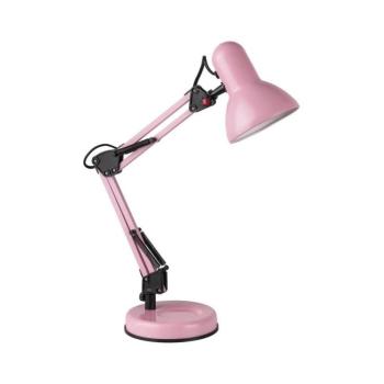 LED lámpatest , asztali , rugós , E27 , fém , rózsaszín , Rábalux , Samson , 4179 kép