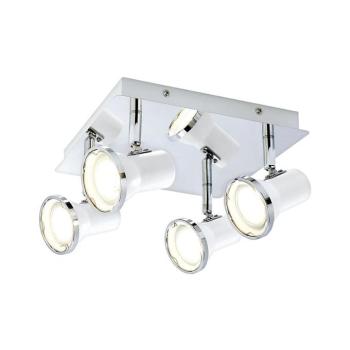 Rabalux 5500 - LED Fürdőszobai spotlámpa STEVE 4xGU10/4,5W/230V IP44 5500 kép