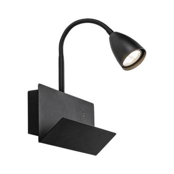 Rabalux 71089 - Fali lámpa polccal TACITO 1xGU10/25W/230V fekete 71089 kép