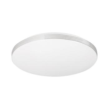 LED lámpatest , mennyezeti , 18W , természetes fehér , kerek , fehér/króm , Rábalux , OSCAR