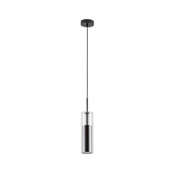 Rabalux 72047 - Csillár zsinóron KALEVI 1xGU10/50W/230V átlátszó/fekete 72047 kép