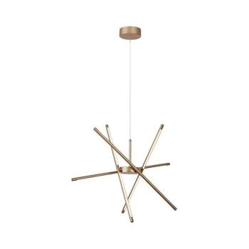 Rabalux 72339 - LED Csillár zsinóron HENLI2 LED/40W/230V 3000K arany 72339 kép