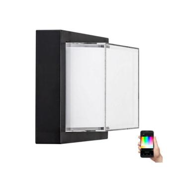 Rábalux , 7247 , Durbe , Kültéri fali lámpa/ Kültéri mennyezeti , fekete , IP54 , 3000-6500K , 10W kép