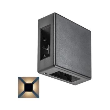 Rabalux 7317 - LED Kültéri fali lámpa LIPPA LED/6W/230V IP54 fekete 7317 kép