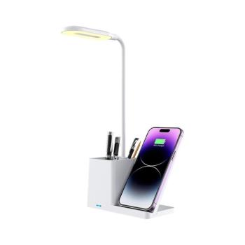 Rabalux 74233 - LED Dimmelhető asztali lámpa CERIE LED/4W/5V fehér 74233 kép