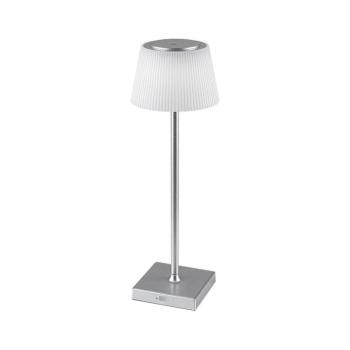 LED lámpatest , asztali , 4 Watt , USB , érintős , dimmelhető, CCT , IP44 , ezüst , Rábalux , Taena , 76013 kép