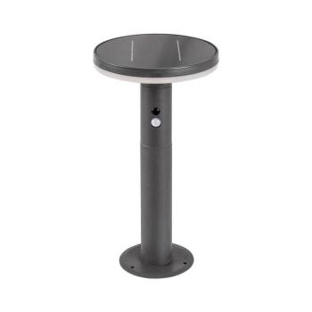 Rabalux 77018 - LED Napelemes lámpa érzékelővel ALASKA LED/10W/3,7V IP44 77018 kép