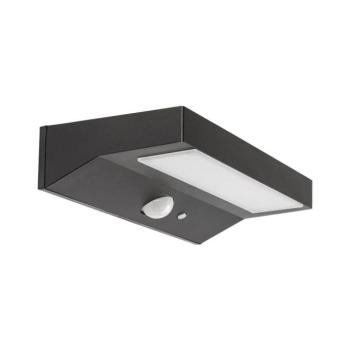 Rábalux , 77023 , Korana , Napelemes lámpa , fekete , IP44 , 4000K , 6W kép