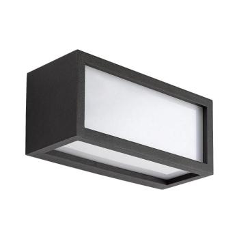 Rábalux , 77099 , Lublin , Kültéri fali lámpa , fekete , IP54 , 4000K , 10W kép