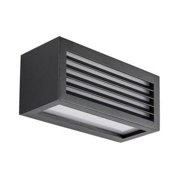 Rábalux , 77100 , Lublin , Kültéri fali lámpa , fekete , IP54 , 4000K , 10W kép