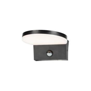 Rabalux 77119 -LED Kültéri fali lámpa érzékelővel BATIDA LED/9W/230V IP54 fekete 77119 kép