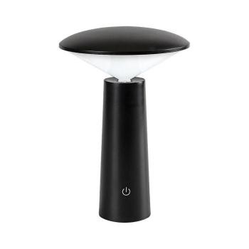 Rabalux 77147-LED Dimmelhető újratölthető érintőképernyős asztali lámpa POLPERRO LED/3W/3,7V 1200mAh fekete 77147 kép