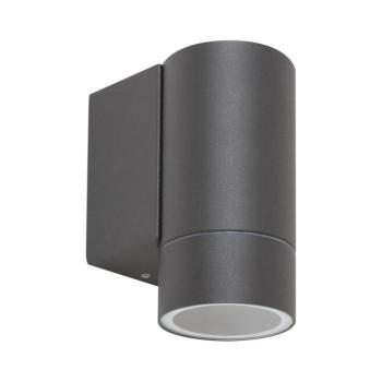 LED lámpa , kültéri , oldalfali , GU10 foglalattal , fekete , fém , IP54 , Rábalux , PHOENIX kép