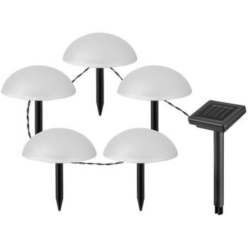 Rabalux Trepio LED napelemes lámpa, 5×LED / 0,2 W / 1,2 V, IP44, 600 mAh kép
