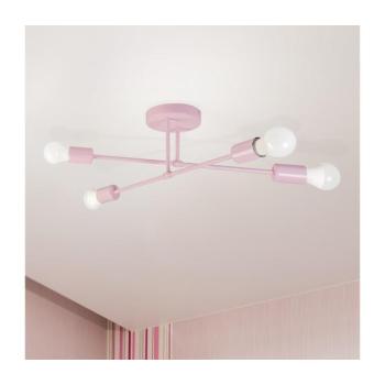 Ráépített CAMBRIDGE csillár 4xE27/15W/230V rózsaszín W-2022/4 LPK kép