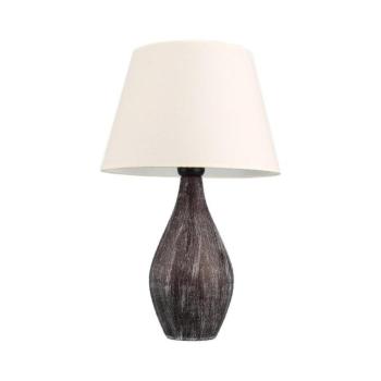 RAMZES asztali lámpa 1xE27/40W/230V fehér/barna 687HMY2406 kép