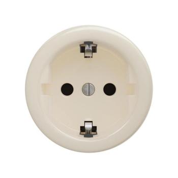 Reblig - Retro keret nélküli otthoni SCHUKO aljzat 230V/16A, bézs B/ZS