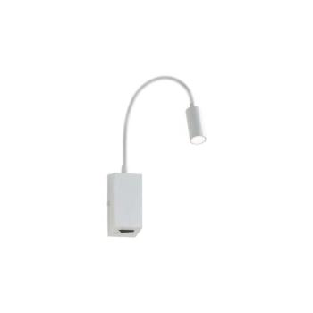 Redo 01-1193 - LED Rugalmas kicsi lámpa HELLO LED/3W/230V fehér 01-1193 kép