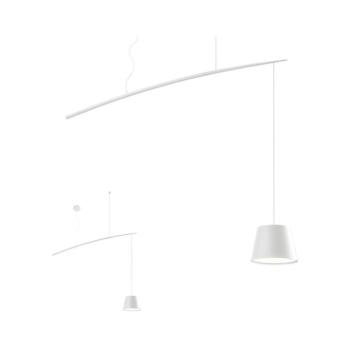 Redo 01-1497 - LED Csillár zsinóron LOLLI LED/6W/230V fehér 01-1497 kép