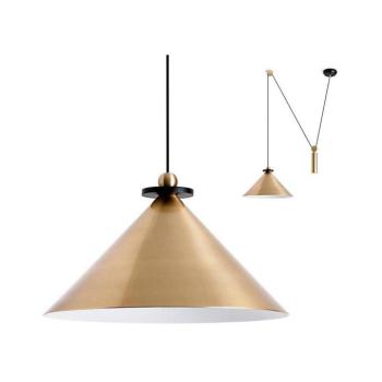 Redo 01-1545 - Csillár zsinóron KALIMBA 1xE27/42W/230V átm. 42 cm pók bronz 01-1545 kép