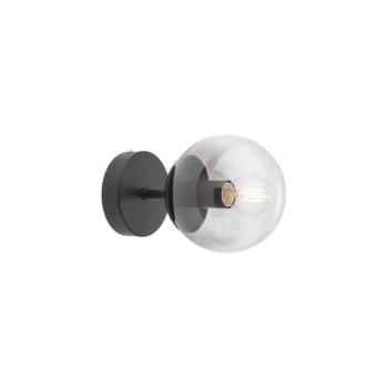 Redo 01-2175 - SEMIA fali lámpatest 1xE14/28W/230V fekete/füstszínű 01-2175 kép