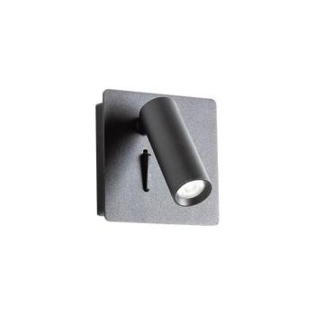 Redo 01-2340 - LED Fali spotlámpa TOMIX LED/3,2W/230V fekete 01-2340 kép