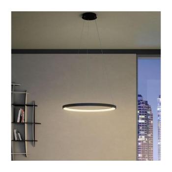 Redo 01-2674- LED Dimmelhető csillár zsinóron ICONIC LED/50W/230V átm. 58 cm fekete 01-2674 kép