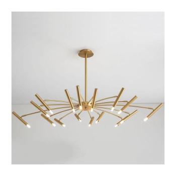 Redo 01-2776 - Csillár rúdon RAYEN 16xG9/10W/230V bronz 01-2776 kép
