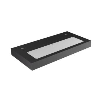 Redo 01-3016 - LAMINA LED fali lámpatest 2×LED/15W/230V, CRI 90, fekete 01-3016 kép