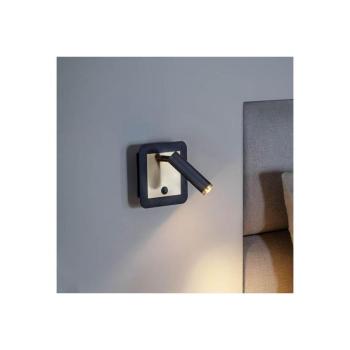 Redo 01-3092 - LED Fali spotlámpa CLOSER LED/6W/230V fekete 01-3092 kép