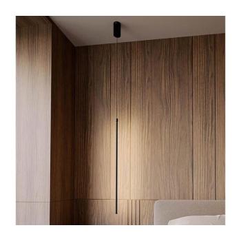Redo 01-3116 - LED Csillár zsinóron TABOO LED/9W/230V fekete 01-3116 kép