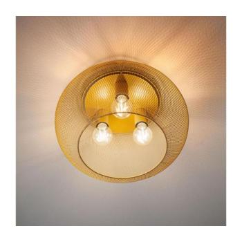 Redo 01-3139 - Mennyezeti lámpa CROKET 3xE27/42W/230V átm. 40 cm arany 01-3139 kép