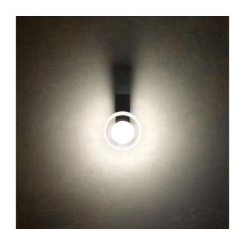 Redo 01-3240 - SINCLAIR LED fali lámpa 6,5W, 230V, CRI 93, IP21, fekete 01-3240 kép