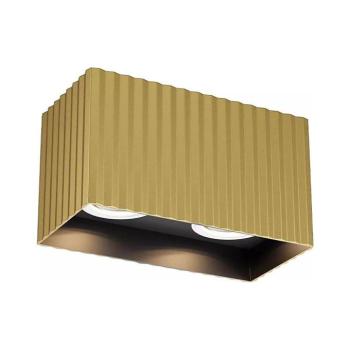 Redo 01-3411 - DELPHI spotlámpa 2xGU10/7W/230V 16,1x8,1 cm arany 01-3411 kép