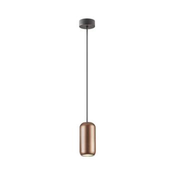Redo 01-3476 - Csillár zsinóron BOOM 1xGU10/10W/230V átm. 7,6 cm barna 01-3476 kép