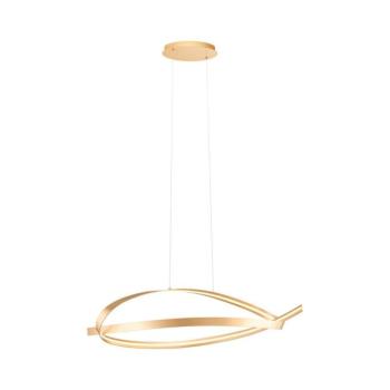 Redo 01-3616 - LED dimmelhető függeszték kábelen IMPULS LED/38W/230V, aranyszínű 01-3616 kép