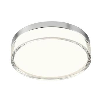Redo 01-3727 - FRISBI LED mennyezeti lámpa 12W 230V 3000/4000K IP44 króm 01-3727 kép