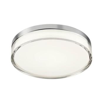Redo 01-3728 - FRISBI LED mennyezeti lámpa LED/18W/230V 3000/4000K IP44 króm 01-3728 kép