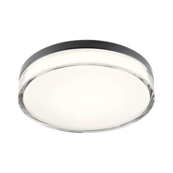 Redo 01-3736 - FRISBI LED mennyezeti lámpa 18W 230V 3000/4000K IP44 fekete 01-3736 kép