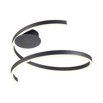Redo 01-4012 - LED dimmelhető mennyezeti lámpatest SCROLL LED/38W/230V fekete 01-4012 kép