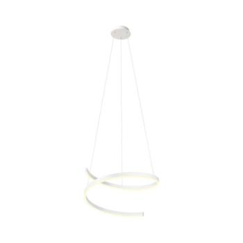 Redo 01-4013 - SCROLL LED dimmelhető kábeles függeszték LED/38W/230V fehér 01-4013