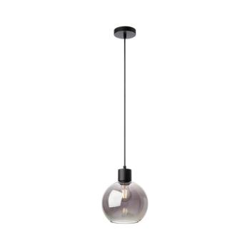 Redo 01-4045 - Csillár zsinóron ATLANTIS 1xE27/42W/230V átm. 20 cm fekete 01-4045 kép