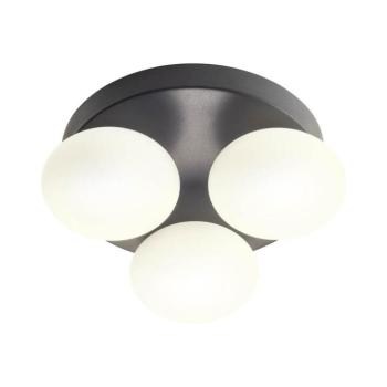 Redo 01-4308 - OVUM LED fürdőszobai mennyezeti lámpa 3xLED/5W/230V IP44 fekete 01-4308 kép