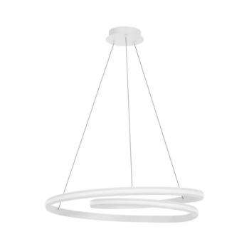 Redo 01-4363 - LED dimmelhető kábeles függeszték TORSION LED/60W/230V fehér 01-4363 kép