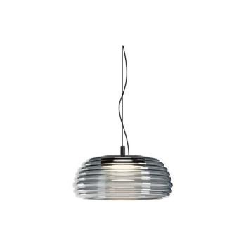 Redo 01-4541 - LED fényerőszabályozható kábeles csillár ONDULA LED/12W/230V fekete/füstszínű 01-4541 kép