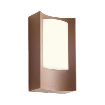 Redo 90484 - LED Kültéri fali lámpa WARP LED/8W/230V 3000K IP44 barna 90484 kép